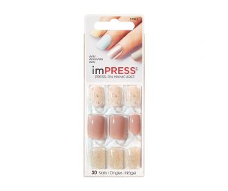 Kiss Broadway Твердый лак Импресс Маникюр "Марсель", длина короткая Impress Manicure BIPD051