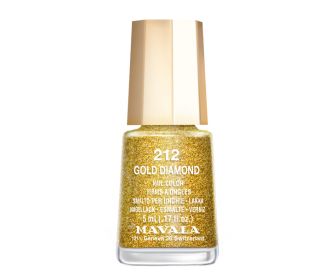 Mavala Лак для ногтей тон 212 Золотой бриллиант Gold Diamond 9091212