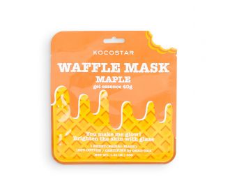Kocostar Омолаживающая вафельная маска для лица «Кленовый сироп» / Waffle Mask Maple Kocostar Омолаживающая вафельная маска для лица «Кленовый сироп» / Waffle Mask Maple